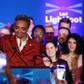 Chicago mayor elect Lori Lightfoot (C) gives an election night victory speech on April 2, 2019.