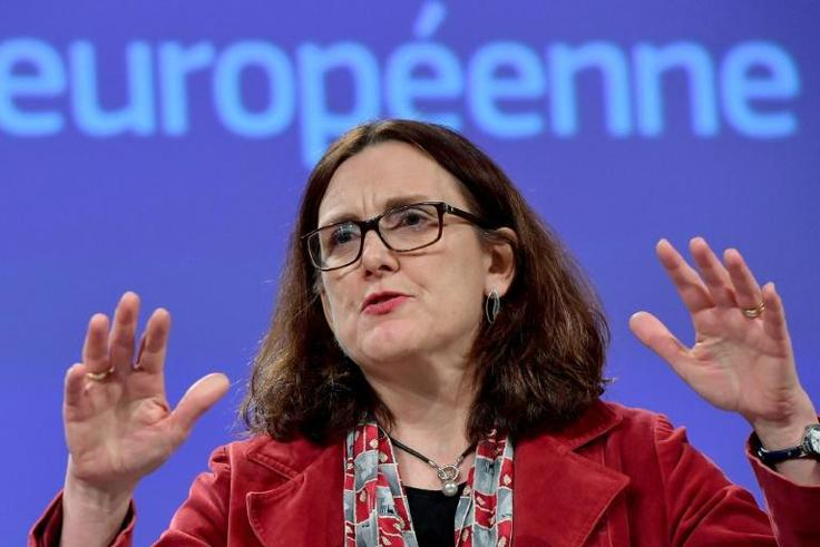 European Trade Commissioner Cecilia Malmstrom urged the US to work with allies to reform the WTO rather than breaking it