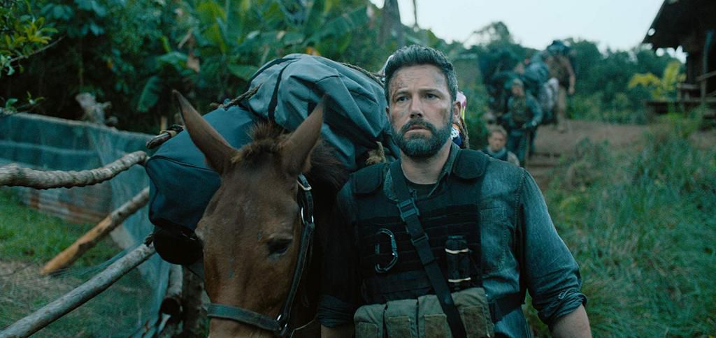 Ben Affleck in Triple Frontier.