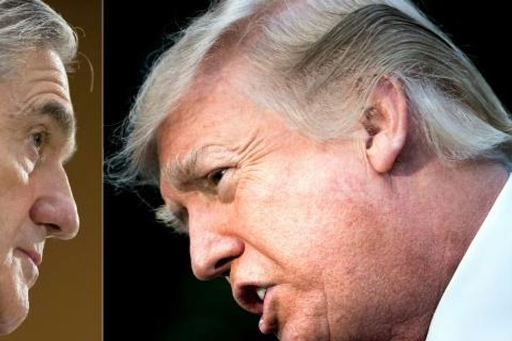 President Donald Trump has repeatedly denied any collusion between his campaign and Moscow, and labelled Robert Mueller's investigation an "illegal witch hunt"