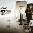 A photo from July 2001 of Mira Markovic, wife of former Yugoslav President Slobodan Milosevic, arriving at Schiphol Airport to visit her husband while in prison near The Hague