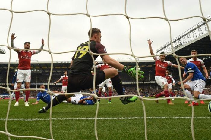 Everton's Phil Jagielka scored the winner against Arsenal