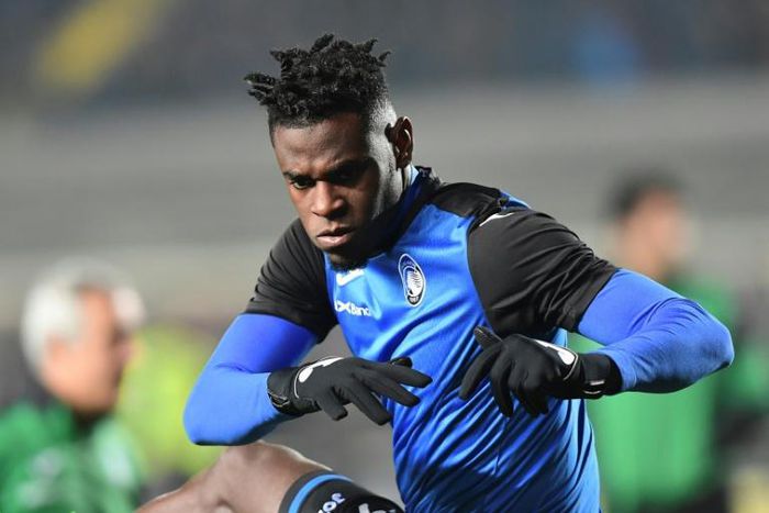 Atalanta's Colombian forward Duvan Zapata has scored 20 goals in Serie A this season.