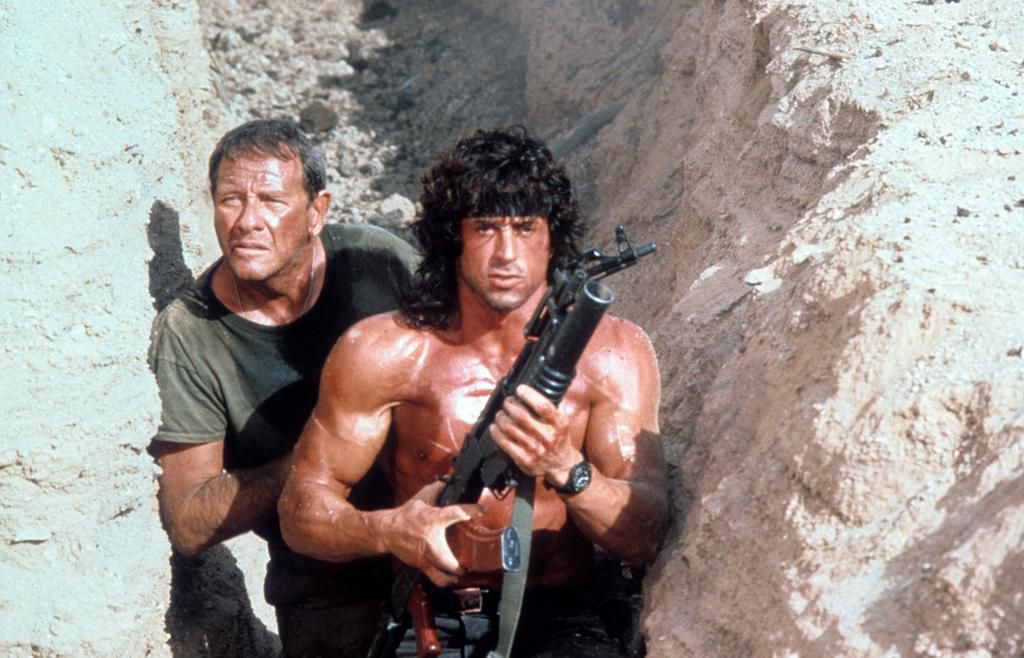 Sylvester Stallone In 'Rambo III'