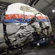 The wrecked cockpit of the Malaysia Airlines jet downed over Ukraine