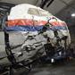 The wrecked cockpit of the Malaysia Airlines jet downed over Ukraine