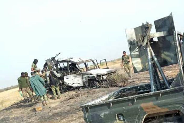 Troops neutralise  Boko Haram terrorists[Twitter/@HQNigerianArmy]