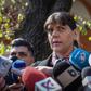 Romanian magistrate Laura Codruta Kovesi, former DNA (National Anti-corruption Department) chief arrives at a police station in Bucharest on March 29, 2019