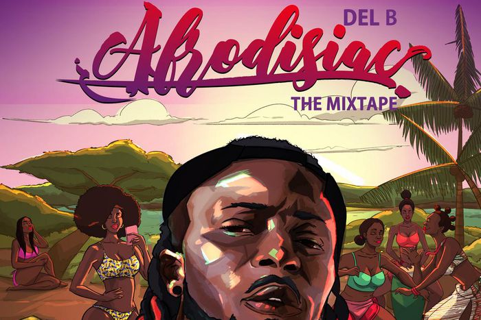 Del B in 'Afrodisiac' The Mixtape art cover