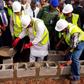 Enugu state Governor, Ifeanyi Ugwuanyi at the foundation laying ceremony for Enugu State University of Education [vanguardngr]