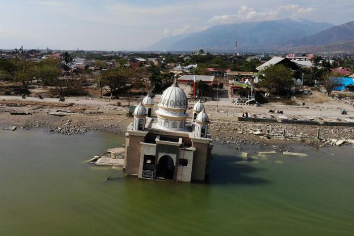 The magnitude 7.5 quake and subsequent deluge razed swathes of coastal Palu last September, killing more than 4,300 people