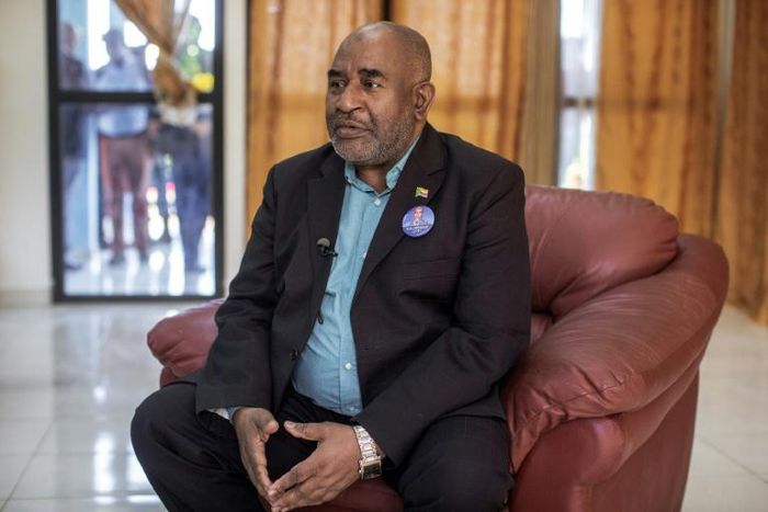 The Comoros' Supreme Court confirmed incumbent Azali Assoumani, seen giving an interview to AFP on March 20, as the winner of last week's election, overriding opposition claims of widespread fraud