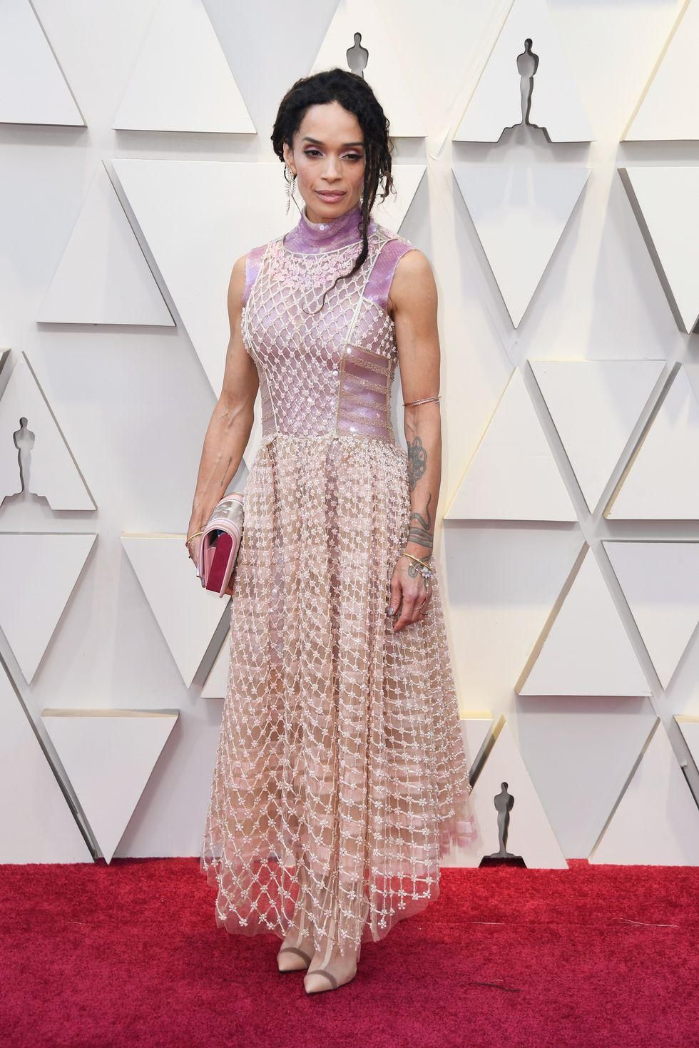 Lisa Bonet in Karl Lagerfeld at the 91st Academy Awards