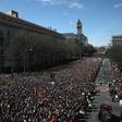 Thousands of protesters took part in a gun-control demonstration in Washington on March 24, 2018 organized by students from Parkland, Florida