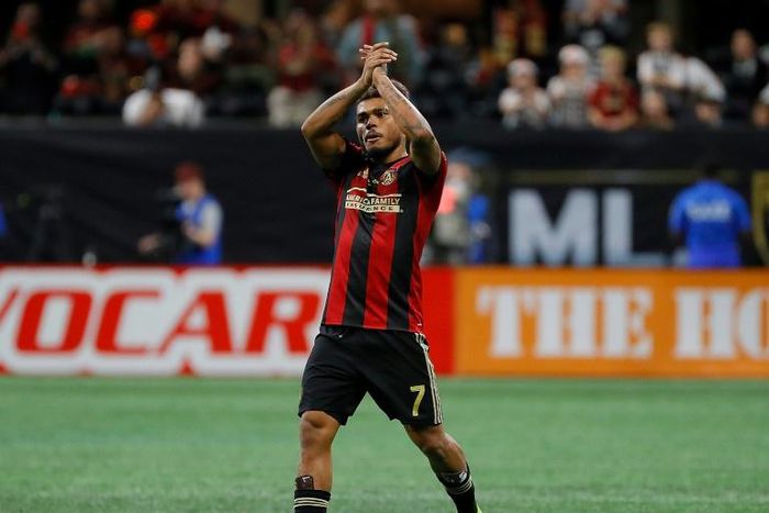 Atlanta United striker Josef Martinez scored the only goal in a 1-0 victory Wednesday over Monterrey but the Mexican side advanced to the CONCACAF Champions League semi-finals