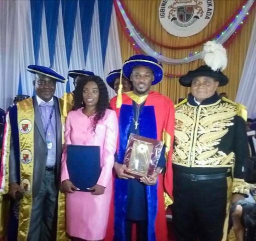 2Face Idibia conferred with honorary degree