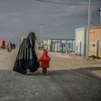 Some 45,000 people who have fled the last Islamic State group sliver of territory are housed in difficult conditions at the Al-Hol camp in northeast Syria