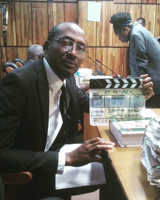 Six Foot Plus on set of '4th Republic' [Instagram/sixfootplus3]