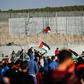 Two Palestinians were killed Friday by Israeli fire on the Gaza border, the enclave's health ministry said