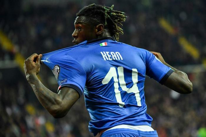 Remember the name: Moise Kean marked his maiden international start with a goal
