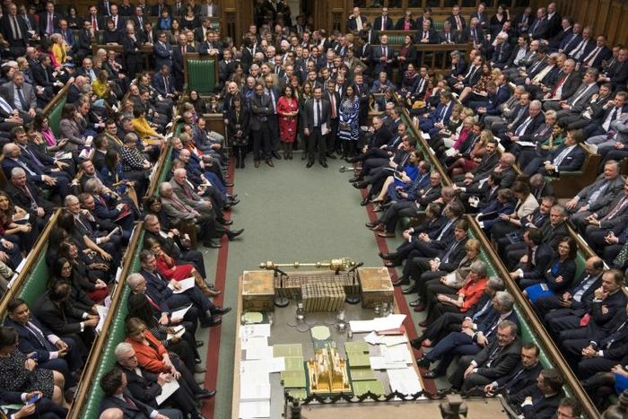 A packed British parliament on Tuesday voted against Theresa May's Brexit deal, meaning the house must now vote on whether to crash out of the EU without any deal