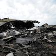 The remains of the Malaysia Airlines plane that was shot down over Ukraine on July 17, 2014