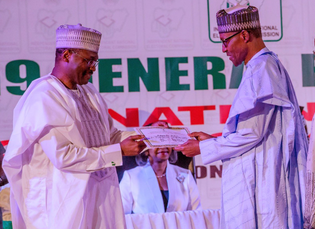 President Muhammadu Buhari and Vice president Yemi Osinbajo