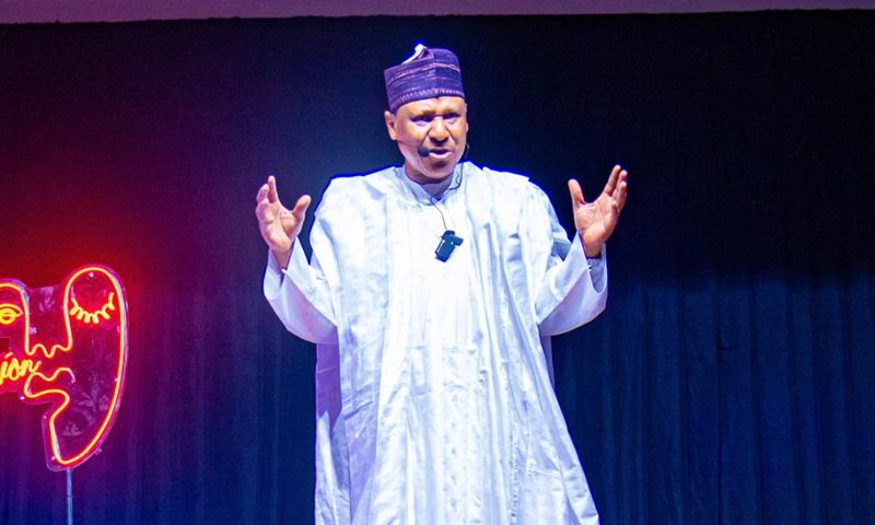 Mohammed Idris, Information and National Orientation Minister. [Twitter:@tswakom2]