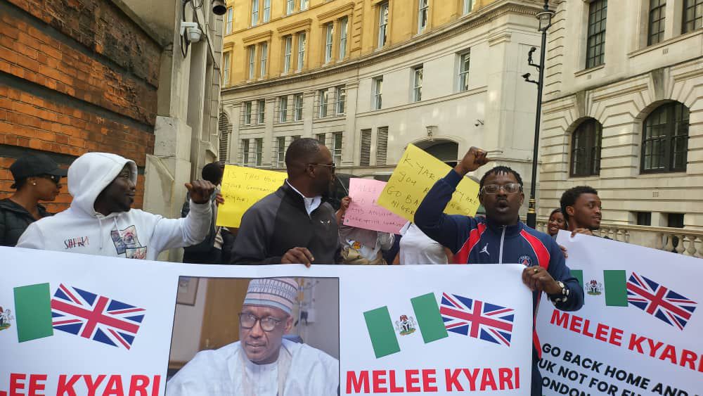Protest hits London as Nigerians ask Home Office, High Commission to deport Kyari