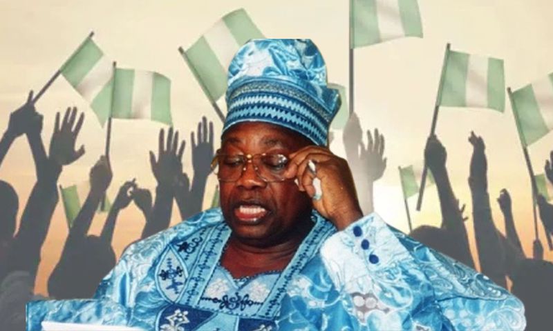 Late Chief MKO Abiola, the presumed June 12, 1993 presidential election winner.