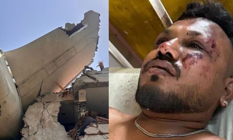 Vishwash Kumar Ramesh, the only confirmed survivor of the Air Indian crash