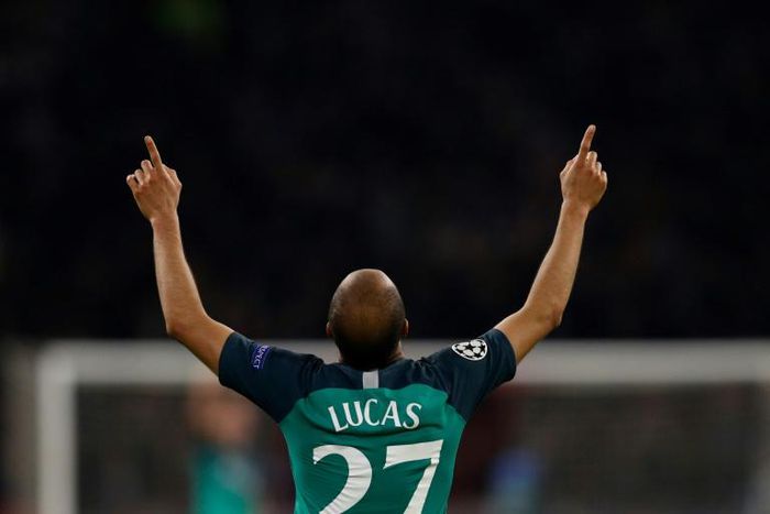 Lucas Moura scored a hat-trick as Tottenham beat Ajax to reach the Champions League final