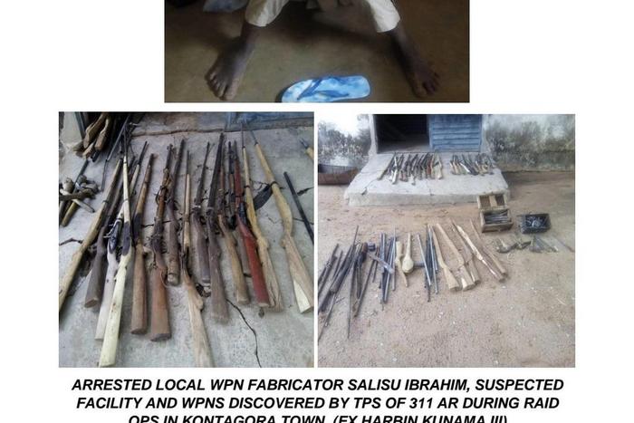 Troops nab bandits’ logistic supplier, weapon manufacturer