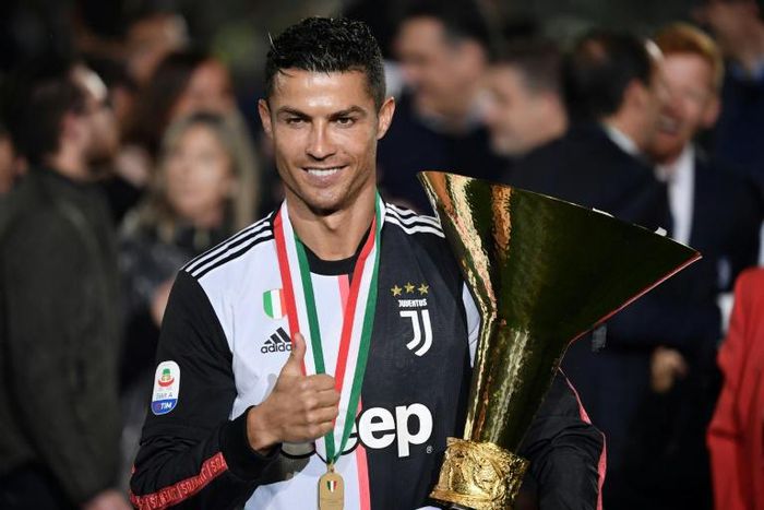 Cristiano Ronaldo won Serie A in his first season with Juventus