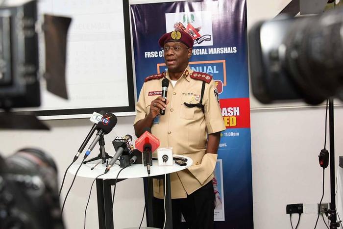 Corps Marshal of the FRSC, Boboye Oyeyemi (CKN Nigeria)