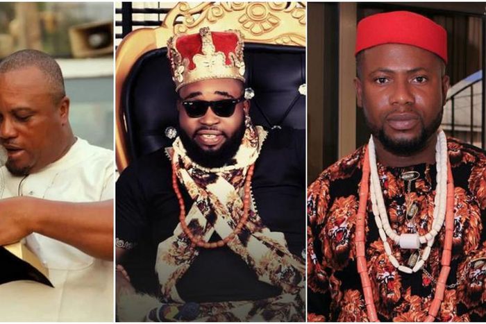 Duke 'Lin Chung' Oliver, Prince Dammy Eke and Henry Okoro are three of Nollywood stars that have passed away in the last five months. [Facebook]