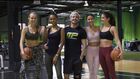 Zac Efron Work Out With Victoria's Secret Models