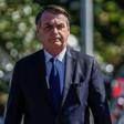 The bank president said he and Brazilian president Jair Bolsonaro (pictured April 18, 2019) "agreed that this commercial should be removed," without offering further detail on the reasons for the decision