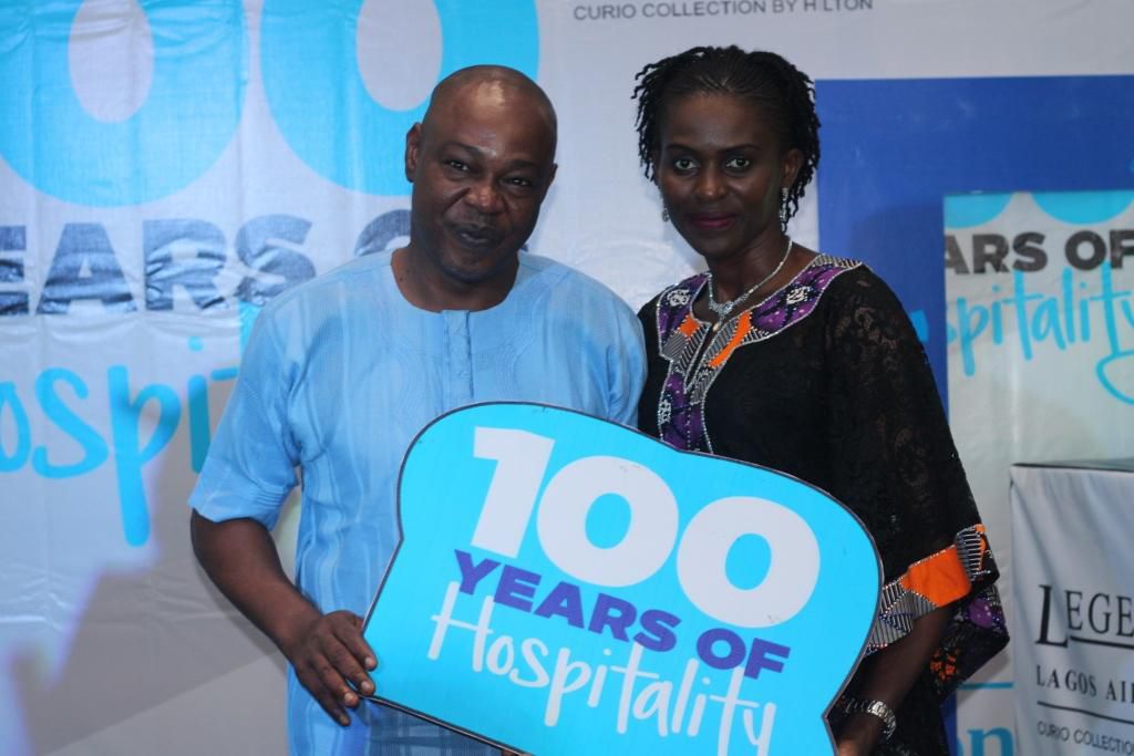 Legend Hotel Lagos Airport, Curio Collection by Hilton celebrates Hilton 100 years of hospitality in grand style