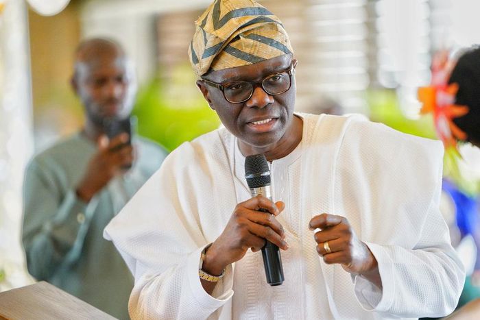 Sanwo-olu at a special reception organised by Kings's Court Chapel for HE Abiodun MFR Governor-elect of Ogun State (Twitter jidesanwoolu)