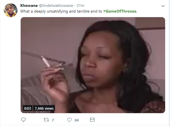 Twitter reactions after last episode of 'Game of Thrones'