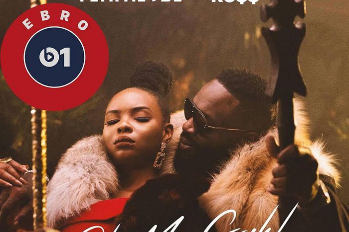 Yemi Alade and Rick Ross on the cover art for their collaboration on 'Oh My Gosh' remix. (Instagram/YemiAlade)