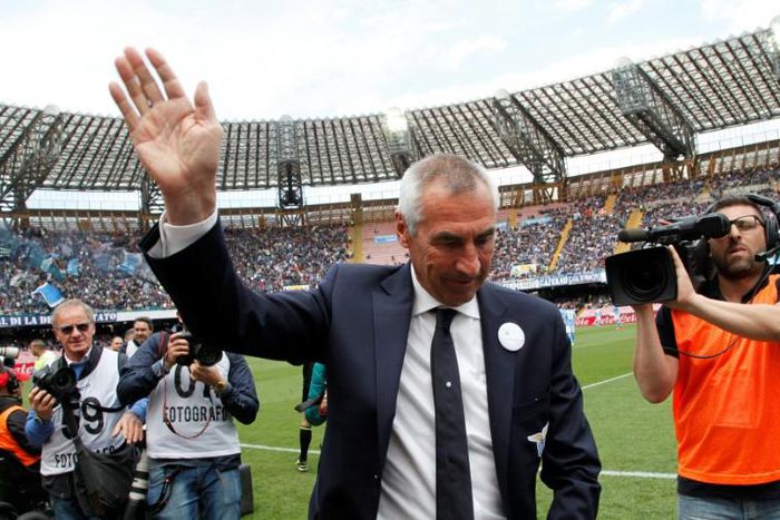 Edoardo Reja (pictured April 2014), who has previously coached Napoli, Atalanta and Lazio in Italy, will lead his first national side for Albania