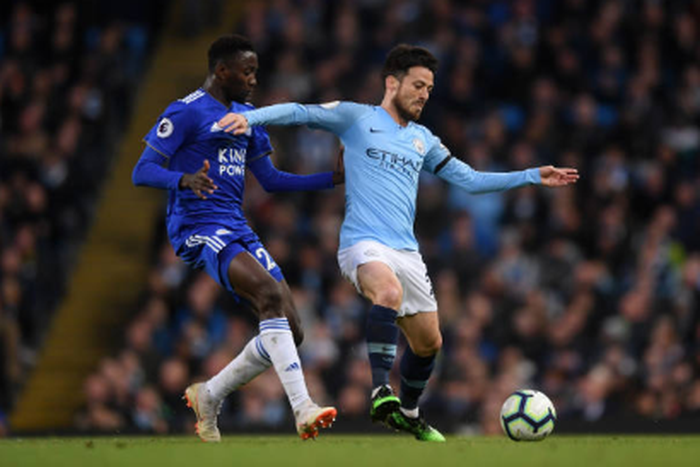 Wilfred Ndidi and David Silva (Laurence Griffiths/Getty Images)
