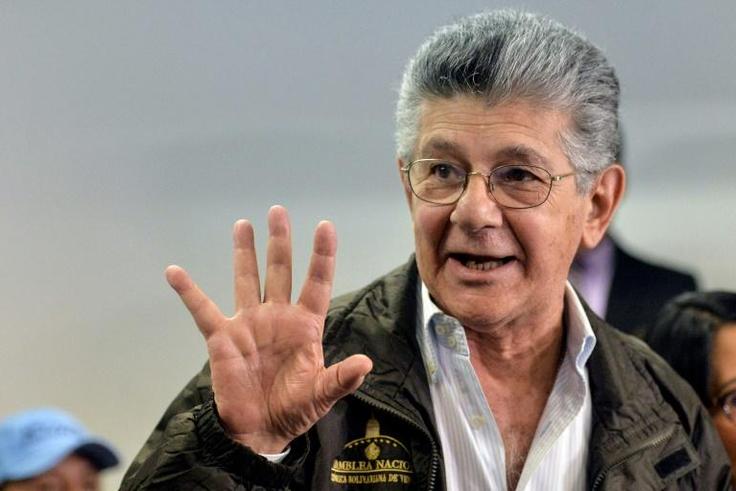 Henry Ramos Allup, the leader of Venezuela's Democratic Unity Movement (MUD) and a former leader of the country's National Assembly, is among those to be prosecuted for supporting a failed uprising against President Nicolas Maduro