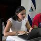 Leticia Gaitan and Hector Rosales, presenters for the Nicaragua Actual news program, prepare their report from a small apartment near San Jose, Costa Rica, where they fled to escape persecution by the Nicaraguan regime of President Daniel Ortega
