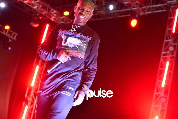 Zlatan Ibile thrilling the attendees of the 2019 GidiFest in Lagos, Nigeria [Pulse]