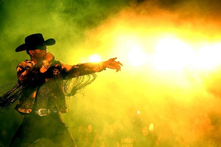Lil Nas X performs during the 2019 Stagecoach Festival in California
