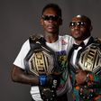 Israel Adesanya and Kamaru Usman (Twitter/Style Bender)