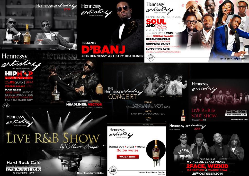 hennesy artistry past mash up